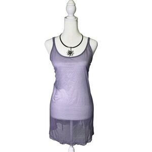 Victoria's Secret Vintage Slip Sheer Mesh Y2K/90s Women's Size Lilac